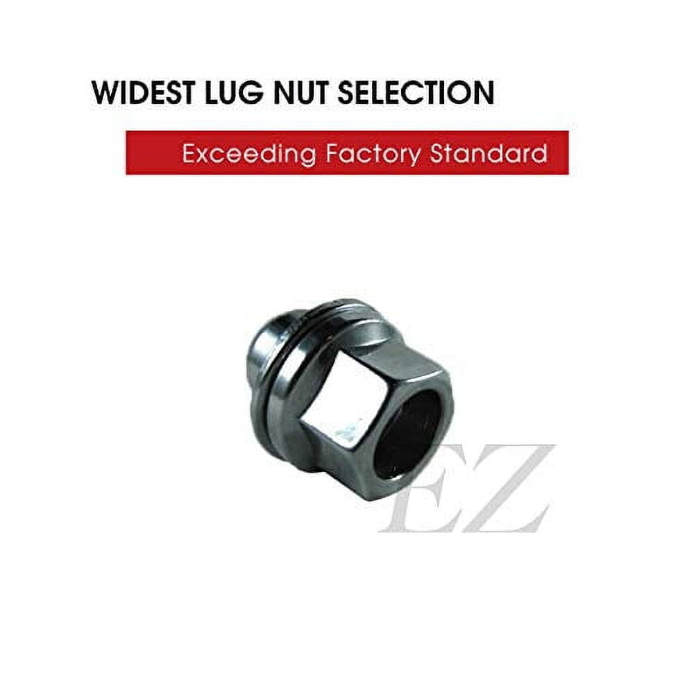 20 Lug Nuts Mag 12mmx1.5 Chrome Open End 13/16" Hex With Washer For Factory Toyota Alloy Wheels
