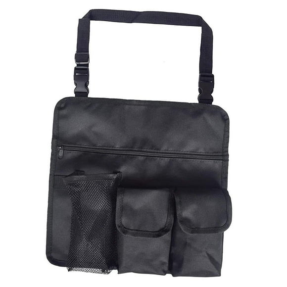 Sillas plegables reposabrazos organizador asiento bolsillo lateral sillón revistero impermeable silla de Camping bolsa colgante para barbacoa