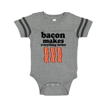 

Inktastic Bacon Makes Everything Better Gift Baby Boy or Baby Girl Bodysuit