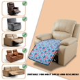 thumbnail image 6 of ZIATUBLES Light Blue American Flag Heart Print Recliner Chair Cover, Quilted Polyester Furniture Protector with Anti-Slip Silicone Dots, Washable Pet Friendly Seat Cushion Slipcover for Living Room, 6 of 8