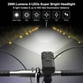 thumbnail image 6 of Tidymend Ultra Bright USB Rechargeable Bike Light Set, Powerful Bicycle Front Headlight and Back Taillight, Easy to Install for Road, Mountain, Night Riding, 6 of 8