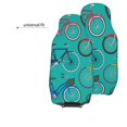 thumbnail image 4 of LAKIMCT Retro Bicycle Car Seat Covers Vehicle Front Seat Covers Universal Fit Seat Protector, 4 of 9