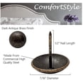 thumbnail image 5 of Tachuelas de tapicería ComfortStyle Premium de 7/16 pulgadas (200) de latón envejecido oscuro, 5 of 5