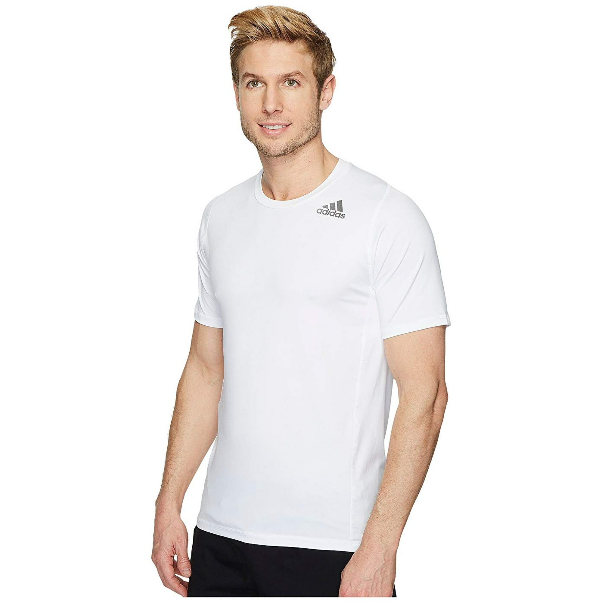Frank Penetrate Follow us Adidas Men's Alphaskin Fitted Climalite T-Shirt White Size Medium -  Walmart.com