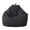 Black, variant on Bean Bag Chair Cover (No Filler) Washable Ultra Soft Bean Bag Cover for Organizing Plush Toys or Textile, Sack Bean Bag for Adults, Teens