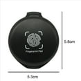 thumbnail image 2 of 2X Fingerprint Ink Pad No-Wash Quick-Drying Portable Quick-Drying Ink Pad - Black,2 x ink pad,Black, 2 of 8