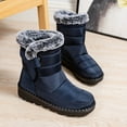 thumbnail image 6 of Ablanczoom Snow Boots Women: Winter Shoes Woman Ankle Outdoors Booties with Warm Faux Fur, 6 of 7