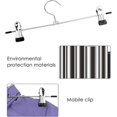 thumbnail image 2 of Juego de 10 perchas de metal JAMW Para pantalones con clips antideslizantes Sencillez, 2 of 5