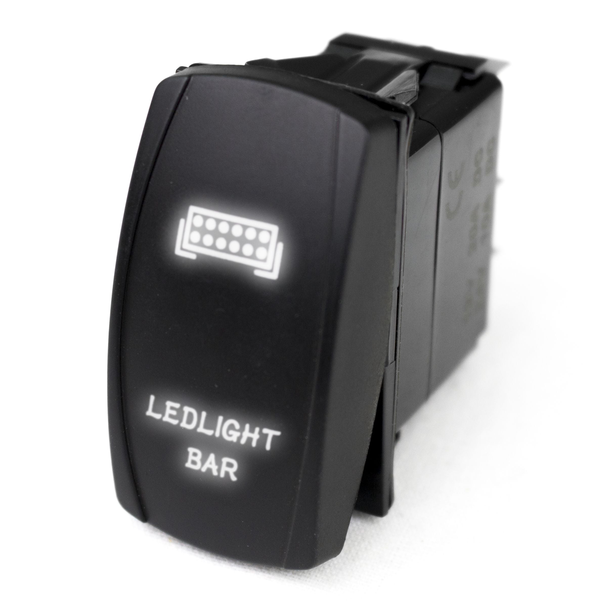 LED Rocker Switch with White Radiance - LED Light Bar - Walmart.com