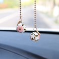 thumbnail image 1 of Car Hanging Pendant Sakura Bell Auto Interior Rear view Mirror Car Charm Ornament, 1 of 5