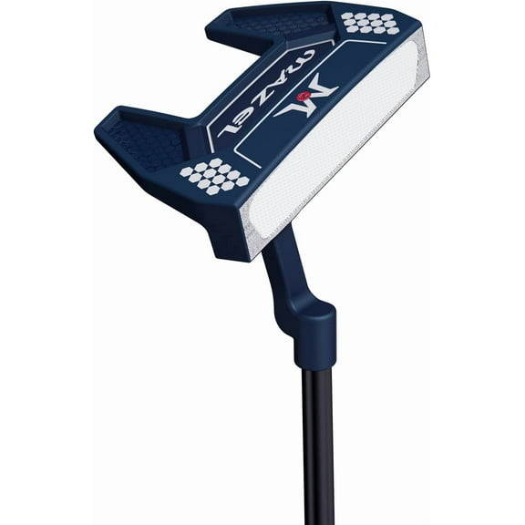 MAZEL Tour GS Men's Golf Putter,Right Handed,Golf Head Cover Included Navy Blue-Graphite Shaft