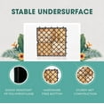 thumbnail image 4 of Decking Tiles - 12 Slats, Golden Teak, 4 of 8
