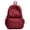 4#Red,11.81X5.91X16.93", variant on Polka Dot Lace Decor Backpack, Cute Casual Travel Daypack with Bow Ornament, Lightweight Fashion Rucksack, Shoulder Bag for Daily, Weekend Travel, Shopping and Outdoor Use,11.81X5.91X16.93"