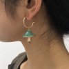 thumbnail image 4 of Xihbxyly Boucles d'Oreilles Gouttes d'Huile Mignonnes et Colorées Tendance Basses, 4 of 4