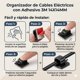 thumbnail image 4 of Organizadores Sujetadores de cables 14x14 con Adhesivo 3M, Color Negro, 25 Piezas, 4 of 6