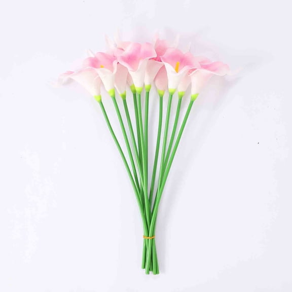 Flower Artificial Anthurium Flowers 10Pcs, Silk Anthurium for Home Decor Floral Arrangements Bouquets, Wedding Centerpiece Vase Filler Party Supply