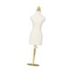 thumbnail image 1 of Mini vestido maniquí modelo de vestido en miniatura ajustable con base redonda modista para L y oro, 1 of 9