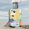 thumbnail image 3 of Lsque Bluey Printed Luggage Cover, Travel Luggage Protector,Scratch and Dirt Resistant, Fits 18-32 Inch Luggage - X-Large, 3 of 9
