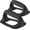 Black, variant on PETGLE Push Up Bars, Pushup Stands With Thickened Soft Plastic Handle, Stable and Non-Slip Base, Pushup Handles Perfect for Floor Strength Training
