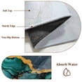 thumbnail image 6 of 5'x8' Area Rugs, Black Green Marble Indoor Outdoor Area Rug for Living Room Bedroom, Modern Abstract Aesthetics Luxury Washable Bathroom Rugs Kitchen Floor Carpet Mats Home Decor Aesthetic, 6 of 8