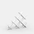 thumbnail image 5 of Ada Home Decor 8 Tier Tree-Shape Open Shelf Bookcase, White, 5 of 7