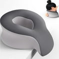thumbnail image 3 of Memory Foam Travel Neck Pillow with Washable Cover for Support and, 3 of 8