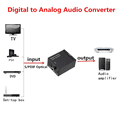thumbnail image 3 of Amplificateur DAC USB Convertisseur Numérique vers Analogique RCA R/L et Décodage avec USB Optique, 3 of 5