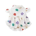 thumbnail image 4 of Vestido para perros Camisa de vestir para mascotas Ropa para perros Ropa de verano linda Ropa de fiesta Disfraz de princesa para perros Vestidos de L, 4 of 8