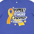 thumbnail image 4 of Inktastic Chilhood Cancer Awareness Yippee No More Chemo for Me Youth T-Shirt, 4 of 5