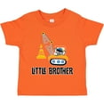 thumbnail image 3 of Inktastic Little Brother Construction Truck Boys Boys Toddler T-Shirt, 3 of 5