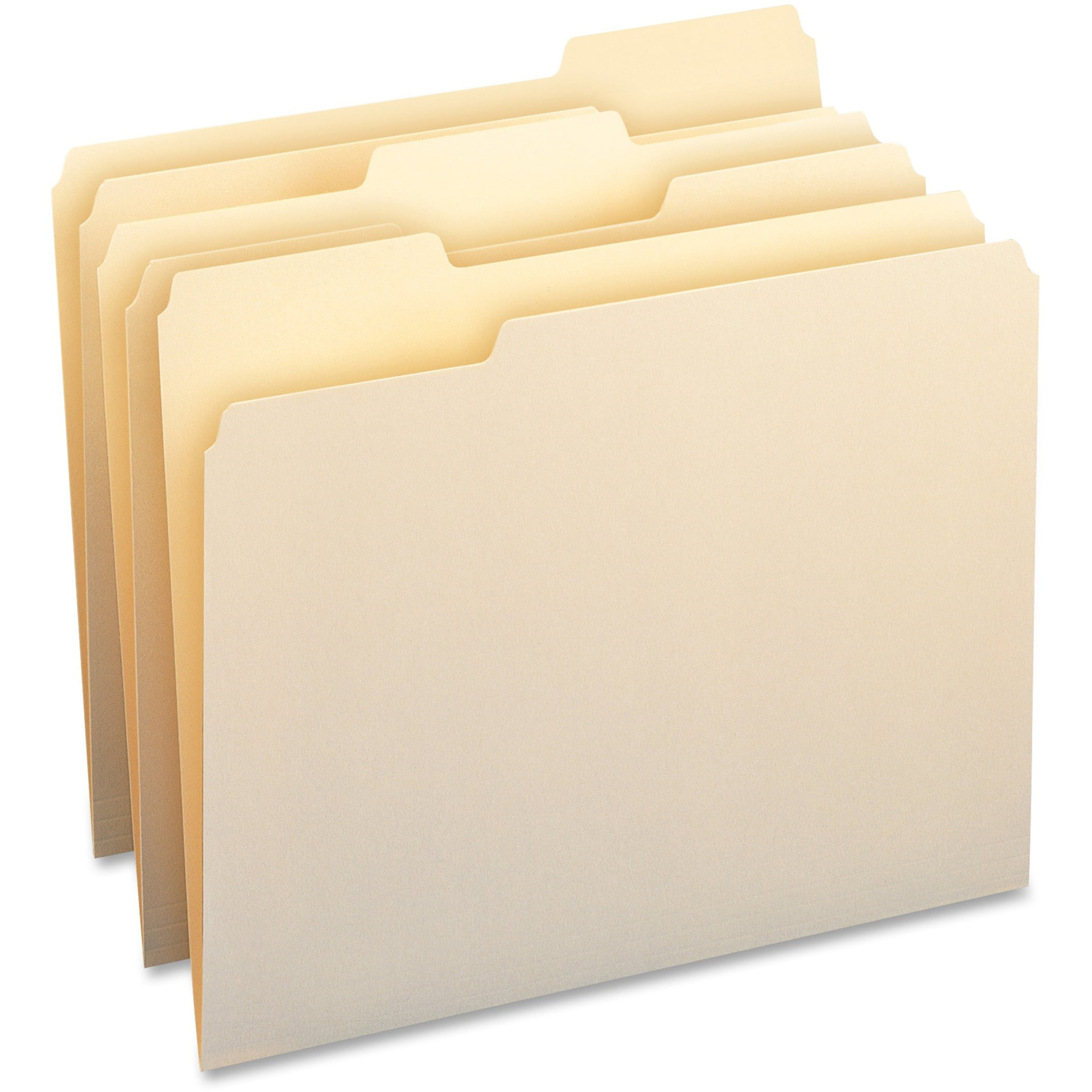1/3 Cut One-ply Top Universal Office Products 16466 Heavyweight File Folders 
