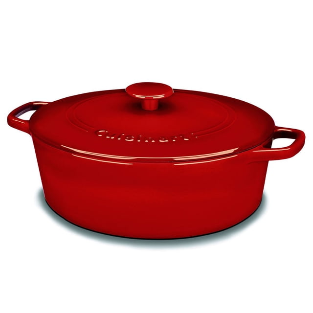 Cacerola Cuisinart Chef's Classic de hierro fundido esmaltado de 5,5 qt