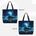 thumbnail image 2 of Easygdp Hawaiian Beach Pirate Moon Bolsa Tote para Mujer, Bolso de Hombro para Trabajo, Playa, Viajes, Compras y Supermercado, 2 of 7