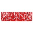 thumbnail image 1 of Triangle Car Decoration Stickers Universal 200x60cm DIY Car Body Sticker Fit for SUV Truck Red, 1 of 5