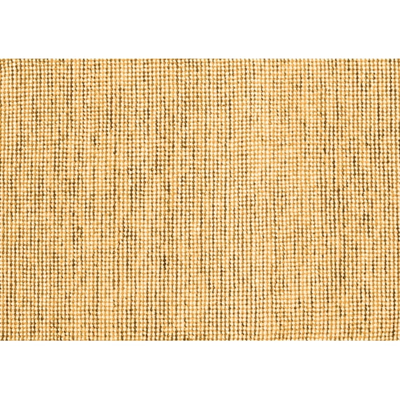 Ahgly Company Indoor Rectangle Abstract Orange Contemporary Area Rugs, 2' x 5'