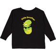 thumbnail image 3 of Inktastic Little Brother Dinosaur Boys Long Sleeve Toddler T-Shirt, 3 of 5