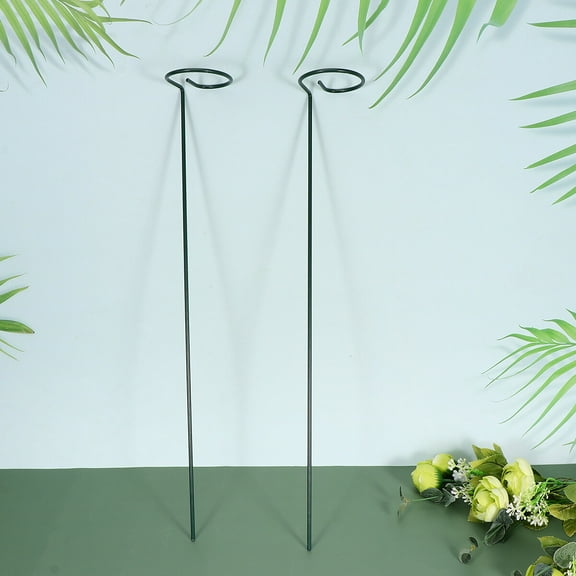 FESTFENDS flower stakes Flower Support Frame Iron Rust-proof Gardening 5pcs
