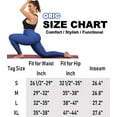 thumbnail image 2 of QRIC Women's High Waist Yoga Leggings Scrunch Butt Lift Active Tights Textured Workout Pants, 2 of 6