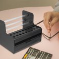 thumbnail image 7 of HONMEET Black Plastic Jewelry Repair Tool Box, Portable Storage Container with Compact Design, 1 Pack for Easy Organization, 7 of 7