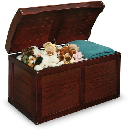 Badger Basket Hardwood Barrel Top Toy Chest, Multiple