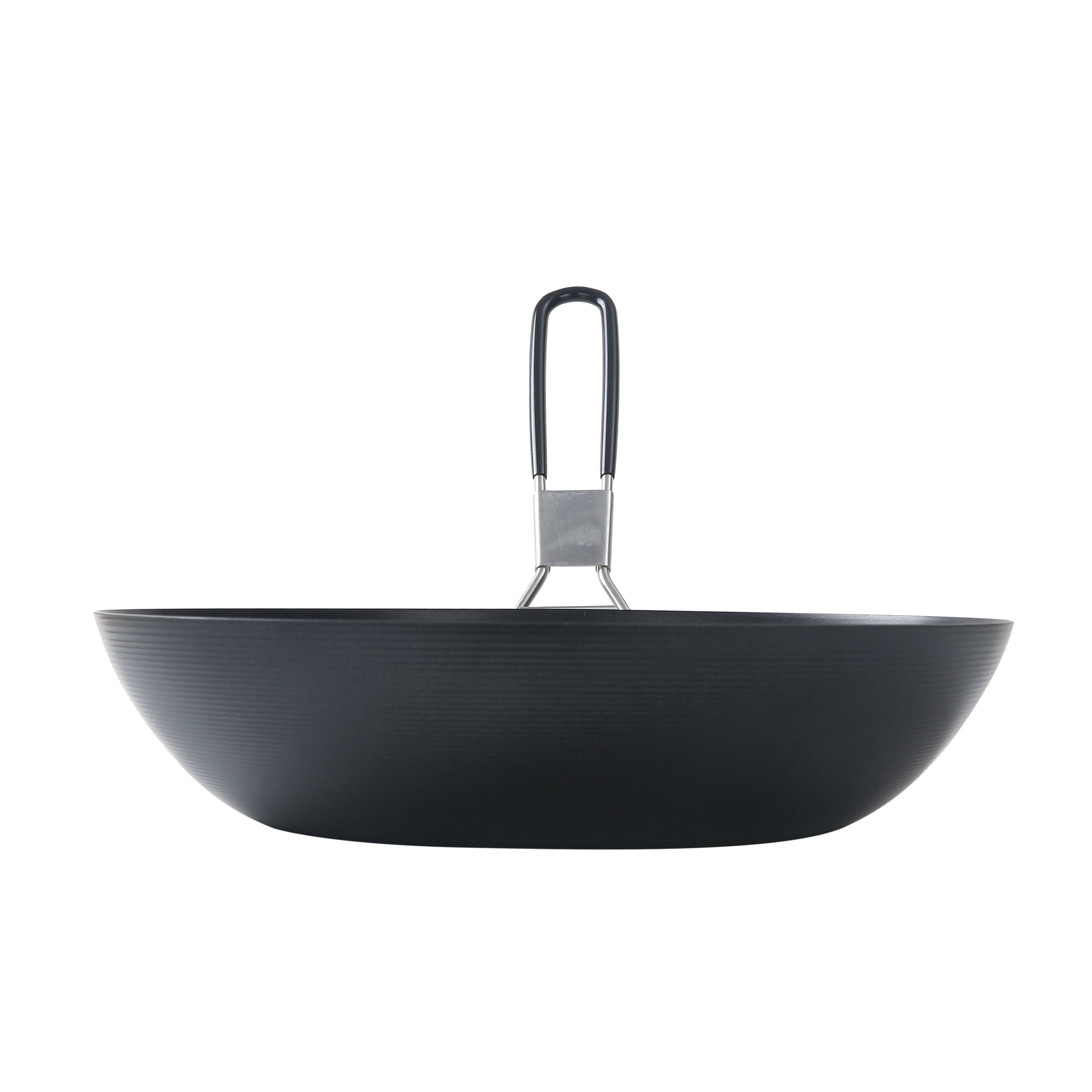 Ozark Trail Non-Stick Carbon Steel 9.5" Frying Pan with Collapsible Handle