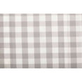 thumbnail image 6 of VHC Brands Farmhouse Kitchen Window Curtains-Annie Buffalo Check White Lined Tier Pair, 36x36, Grey, 6 of 6