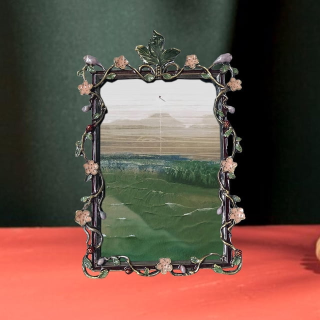 Elodie Enamel Color Frame Creative Photo Frame for Home Hallway Gallery 10.16cmx15.24cm