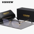 thumbnail image 4 of VISIVIEW Unisex Anti-Blue Light Glasses Full Frame Modern Everyday Eyewear for Travel and Daily, 4 of 6