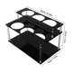 thumbnail image 2 of unbranded Estante Para Jarabes Y Condimentos De Acrílico Negro Para Cocina Con Máxima Capacidad, 2 of 8