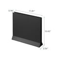 thumbnail image 7 of Yamazaki Home Placemat Stand, Black, Steel, Floating Design, 7 of 7