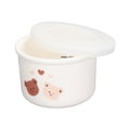 thumbnail image 1 of Baby Bowls, Ceramic Material Loving Heart Bear Pattern  Bowl Clear Printing Heat Resistant  For Nursery For Kitchen, 1 of 8