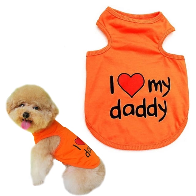Camiseta para perros Chalecos de verano para mascotas Ropa para cachorros Disfraces lindos Camisas Ropa suave y transpirable Ropa para perros con estampado de moda Trajes para perros pequeños y
