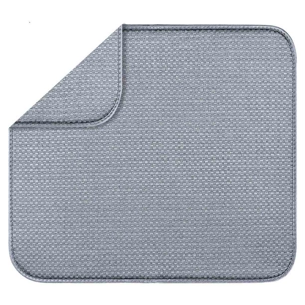 Juyafio Kitchen Dish Drying Mat Super Absorbent Dish Mats Machine