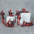 thumbnail image 4 of 1/5/10/20/30Pcs Deadpool 3 Action Figure Dead pool 3 Model Anime X-Men Kids Doll Desk Car Decoration Pvc Collection Figurine Toy, 4 of 5